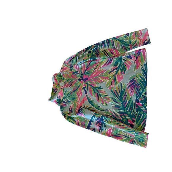 Lilly Pulitzer Womens Multicolor Palm Tree Pullover Sweatshirt Size Small - Picture 9 of 10